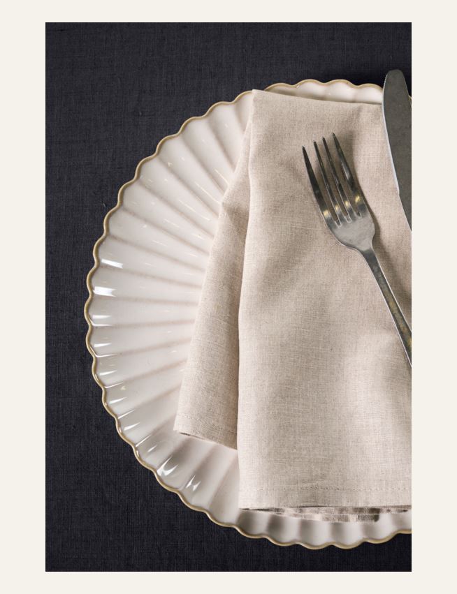 Pellavaliina musta - 2