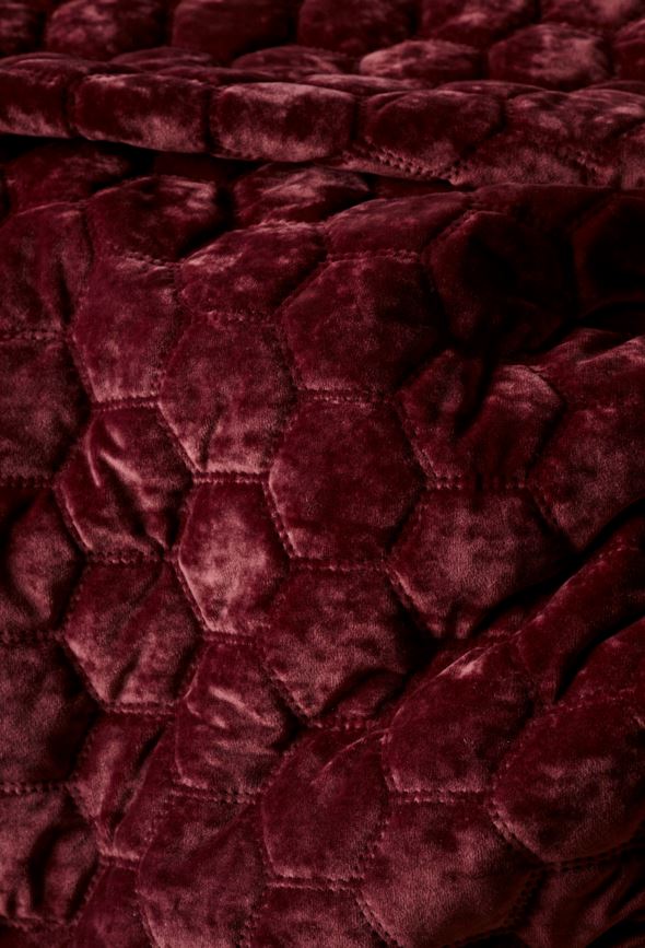 Päiväpeitto viininpunainen - 3