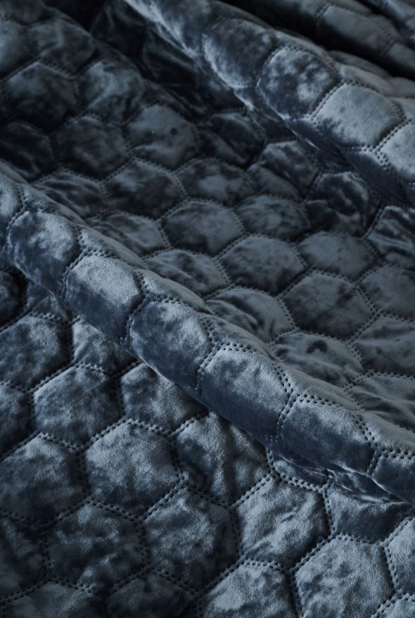 Päiväpeitto tummansininen - 240x240 cm tummansininen - 1