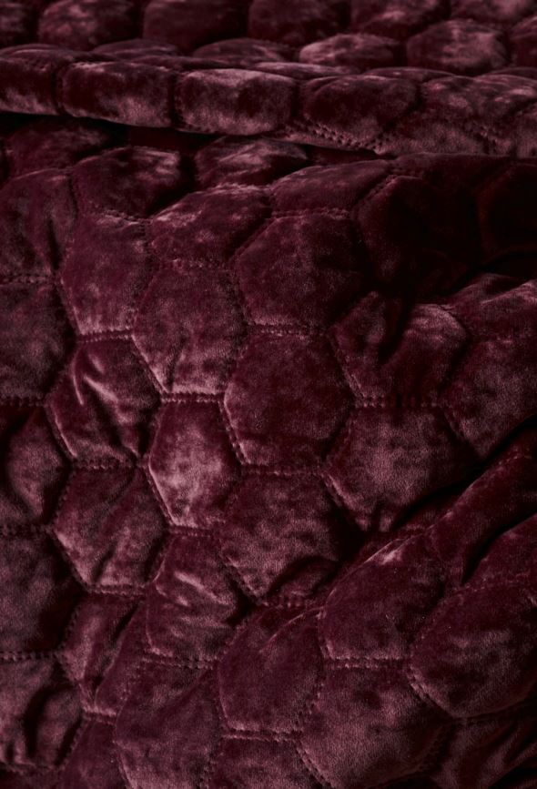 Päiväpeitto viininpunainen - 4