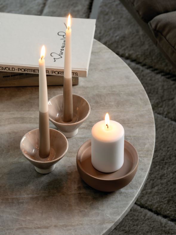 Pöytäkynttilä valkoinen - 2