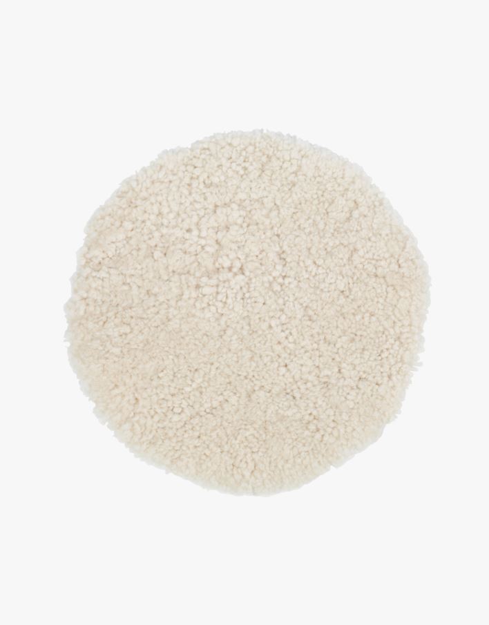 Istuinalusta luonnonvalkoinen - ø34 cm luonnonvalkoinen - 1