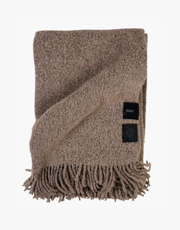 Torkkupeitto tummanruskea - 130x190 cm tummanruskea - 1