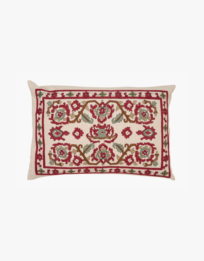 Koristetyynynpäällinen moniväri/punainen - 40x60 cm moniväri/punainen - 1
