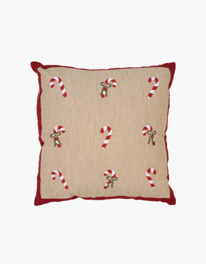 Koristetyynynpäällinen moniväri/punainen - 50x50 cm moniväri/punainen - 1