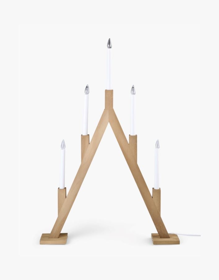 Kynttelikkö luonnonväri - 52x8x76,5 cm luonnonväri - 1