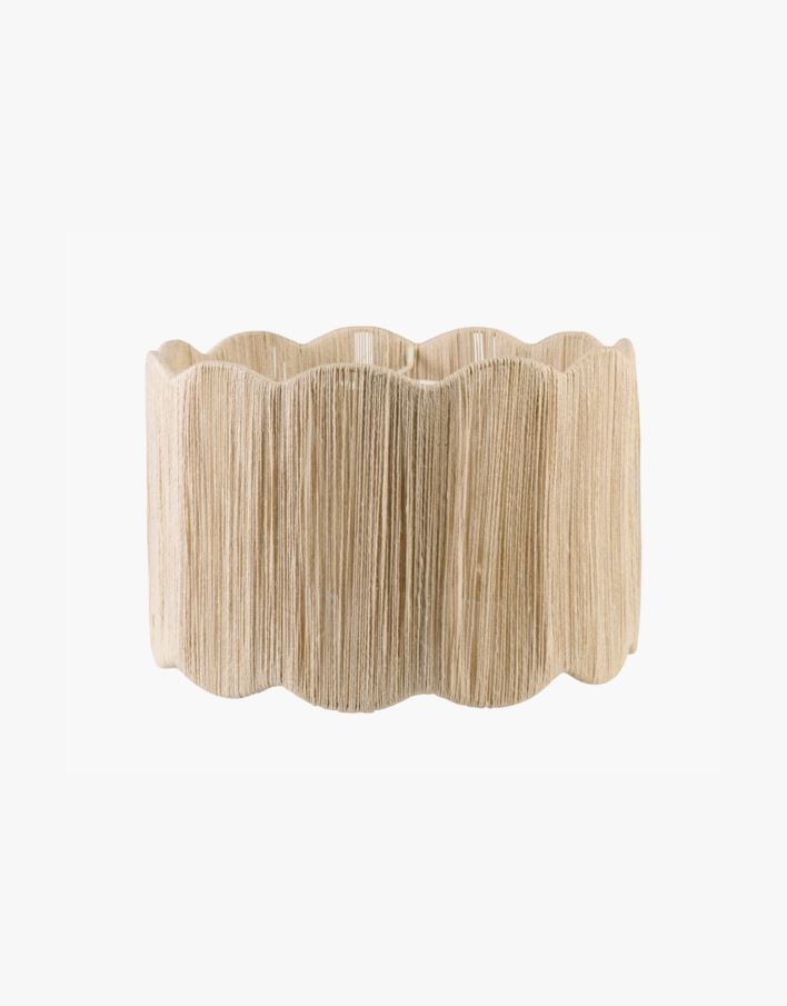 Lampunvarjostin luonnonvalkoinen - 33x33x22 cm luonnonvalkoinen - 1