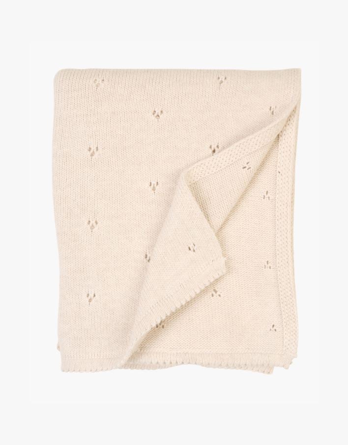 Torkkupeitto beige - 80x100 cm beige - 1