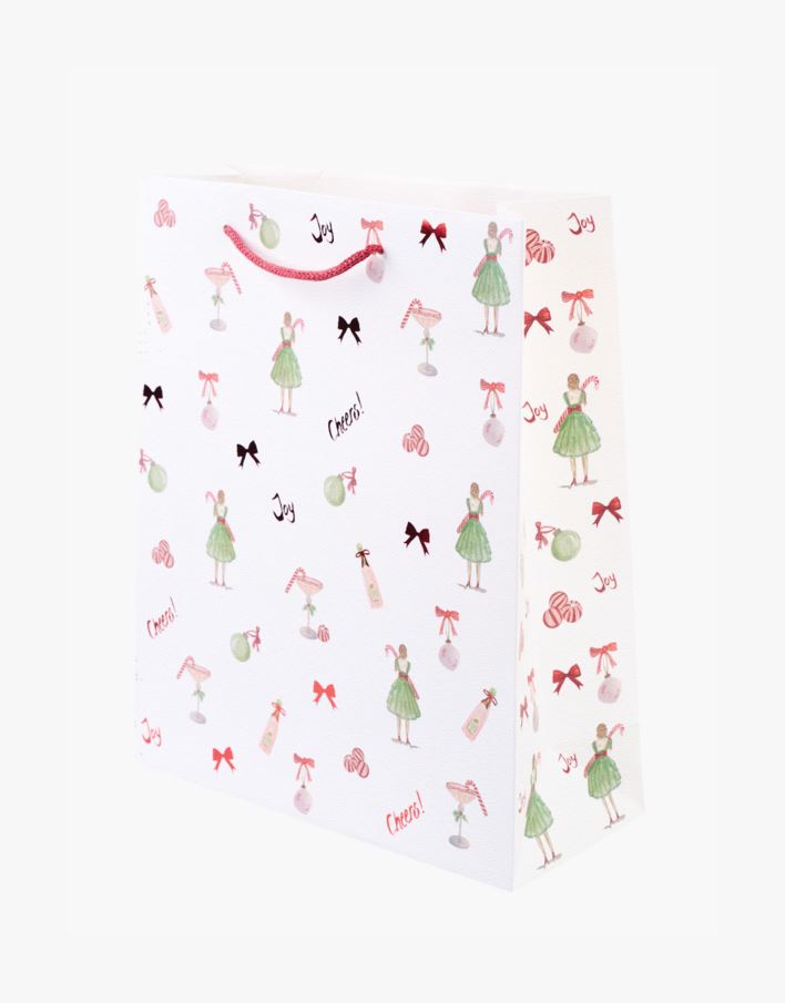 Lahjapussi moniväri - 24x29x10 cm moniväri - 1