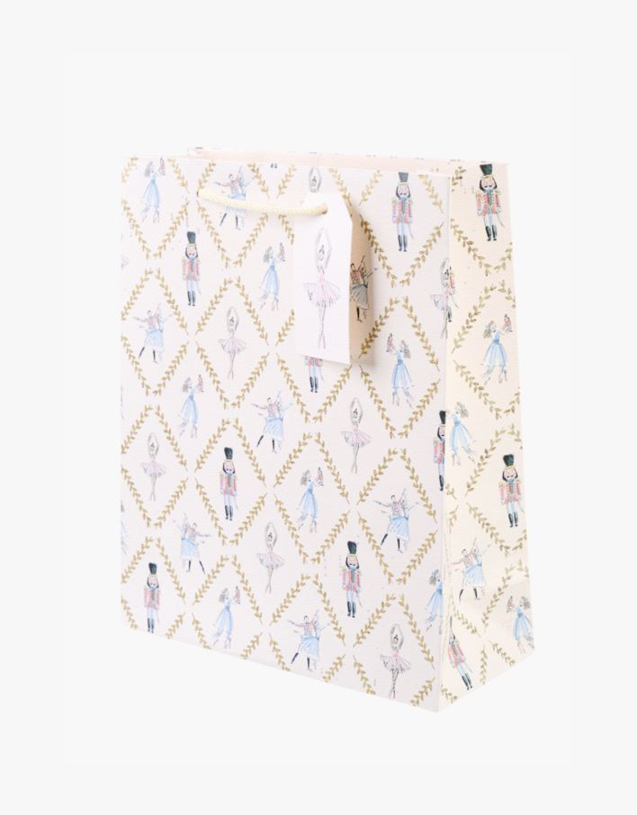 Lahjapussi luonnonvalkoinen - 24x29x10 cm luonnonvalkoinen - 1