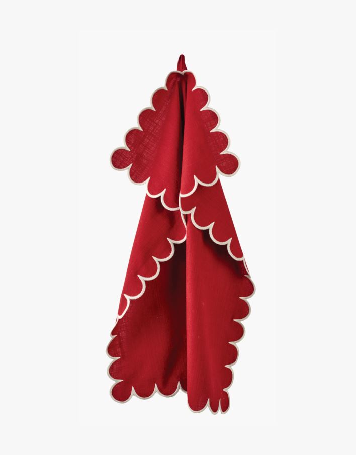 Keittiöpyyhe punainen - 70x50 cm punainen - 1