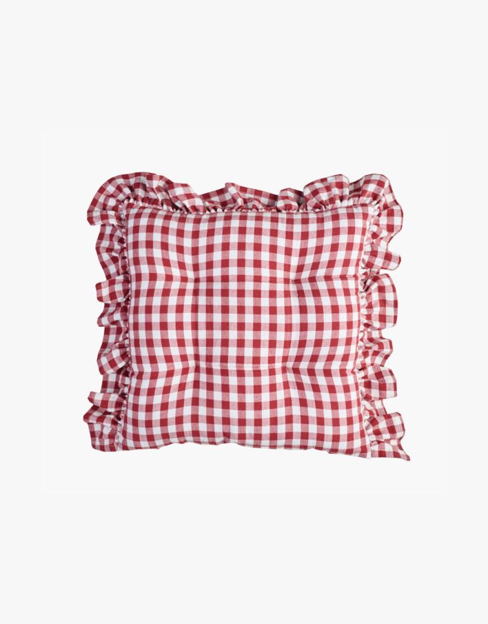 Istuintyyny punainen - 38x38 cm punainen - 1