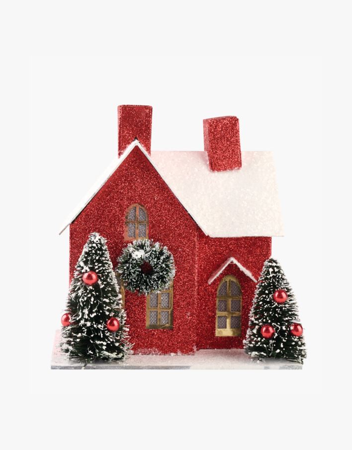 Koriste moniväri/punainen - 9,2x7,6x11,4 cm moniväri/punainen - 1