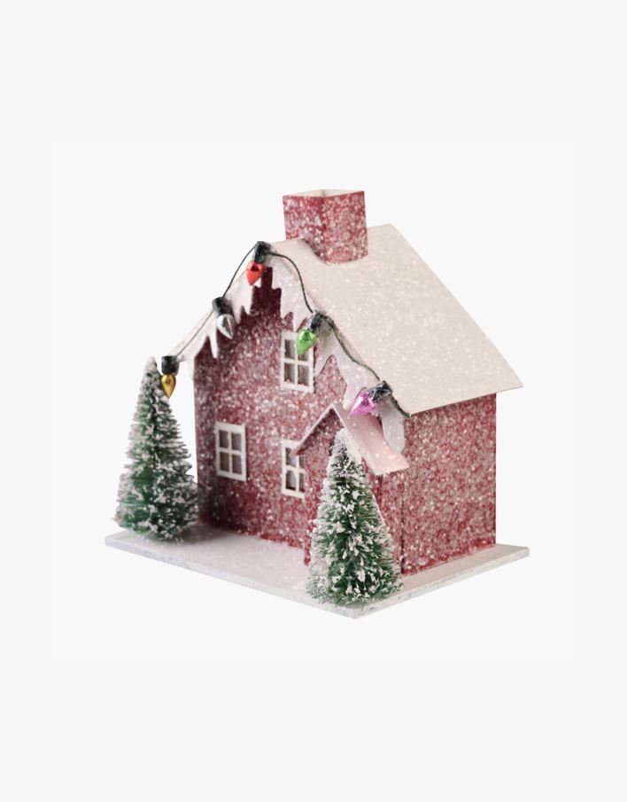 Koriste moniväri/punainen - 9,2x7,6x10,2 cm moniväri/punainen - 1