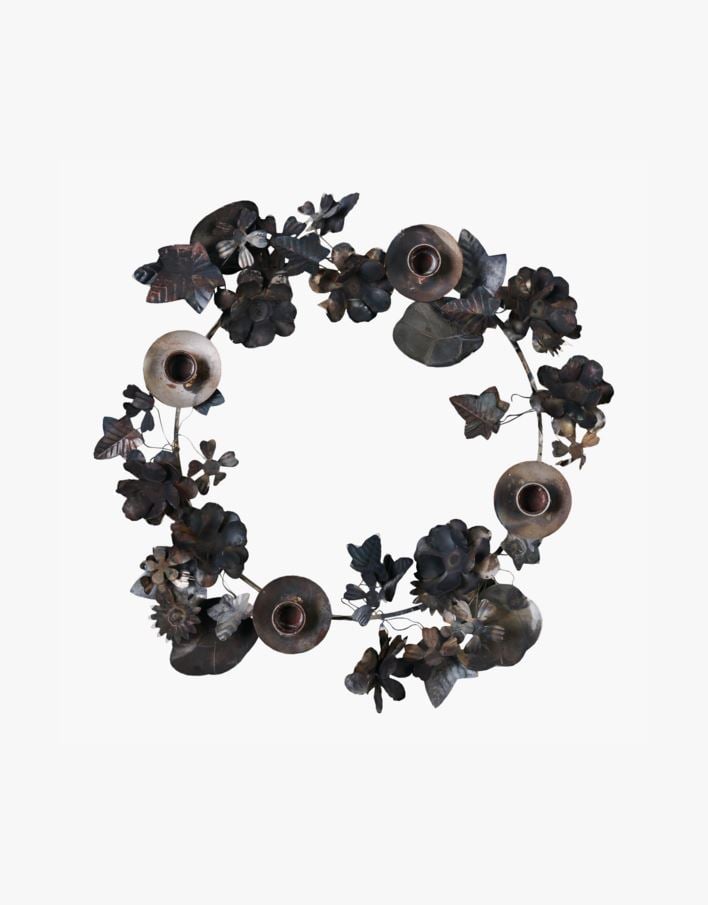 Kynttilänjalka hiilenharmaa - 31x31 cm hiilenharmaa - 1