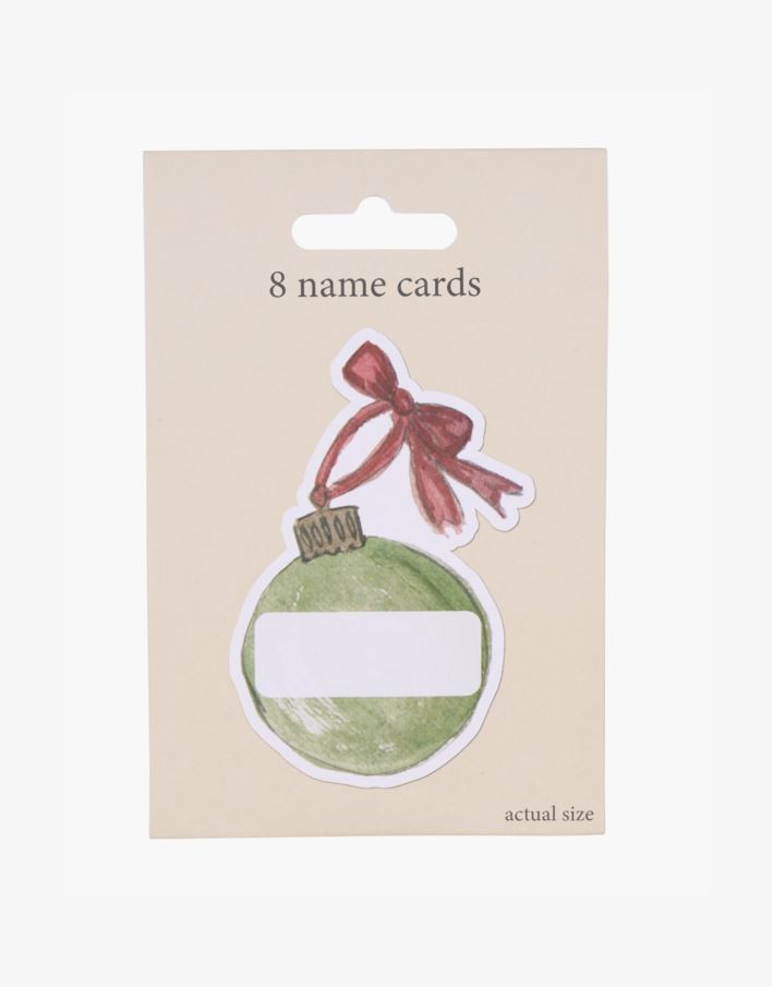 Paikkakortti moniväri/punainen - 9x9 cm moniväri/punainen - 1