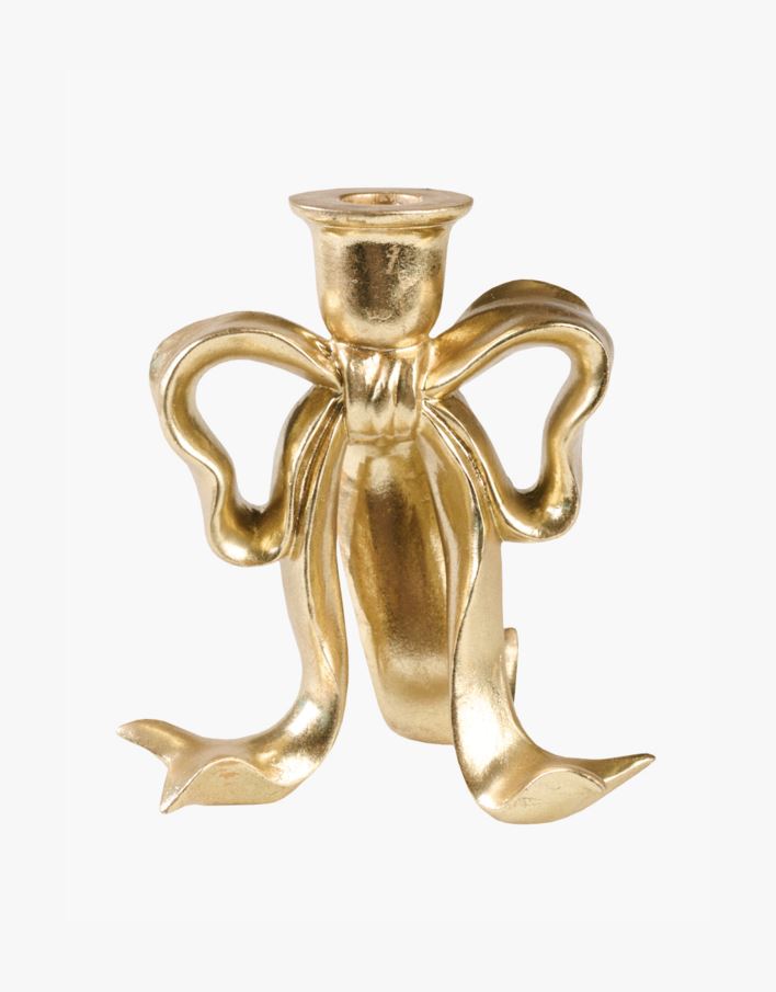 Kynttilänjalka kulta - 15x12x17 cm kulta - 1