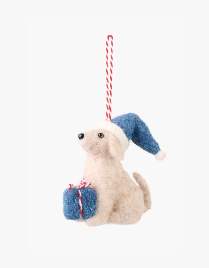 Joulukuusenkoriste moniväri/sininen - 4x8,5x10,5 cm moniväri/sininen - 1