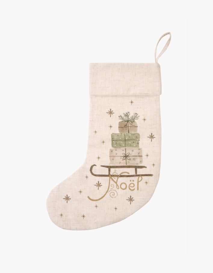 Joulusukka moniväri/vihreä - 35x50 cm moniväri/vihreä - 1