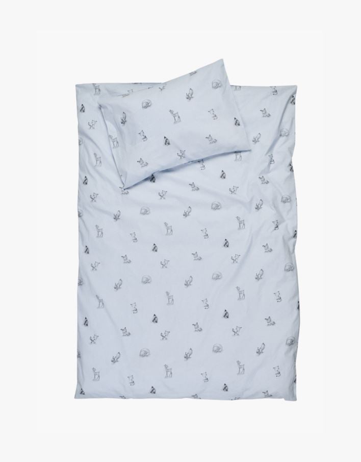 Vuodesetti vauva sininen - 100x130 38x55 cm sininen - 1