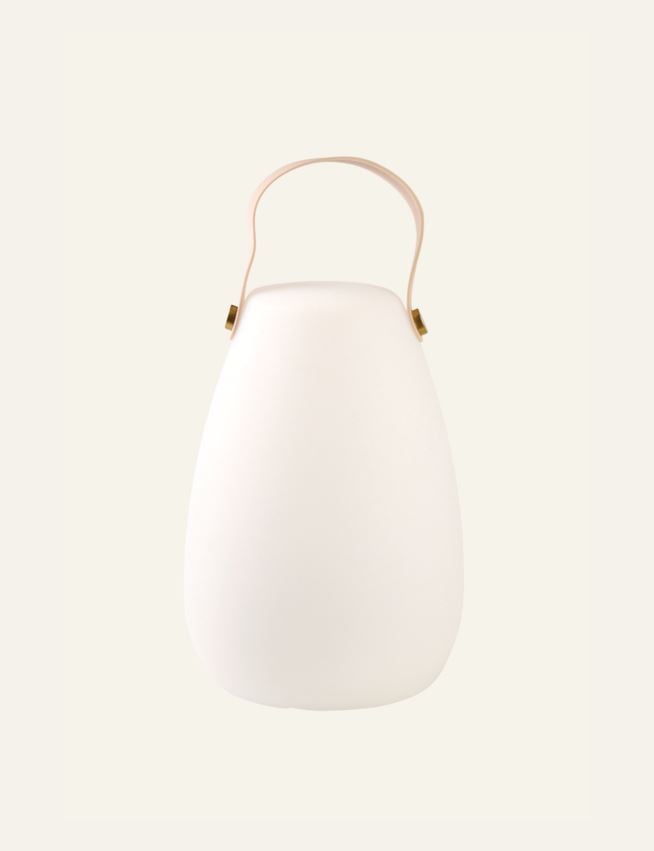 Led-pöytälamppu vaalean beige - 2