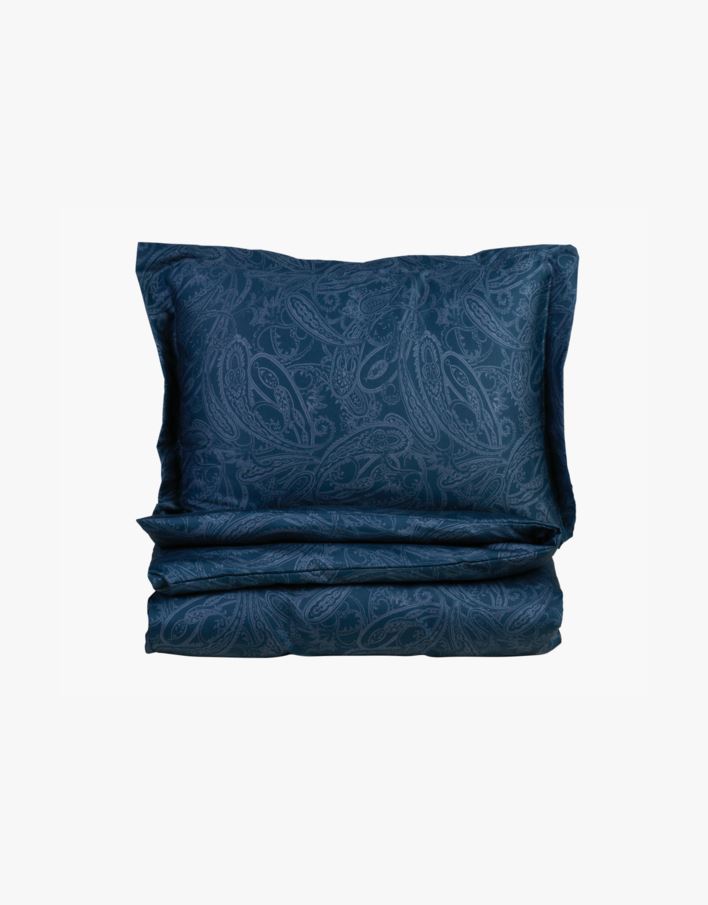 Pussilakanasetti egyptinpuuvillaa sumuinen sininen - 150x210 cm sumuinen sininen - 1