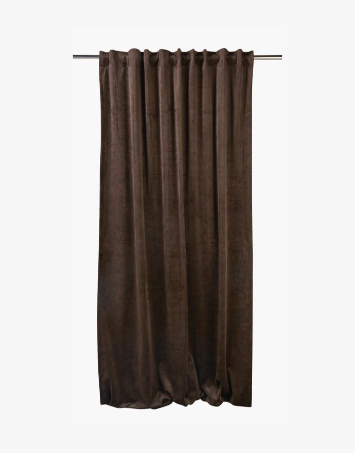 Verho saksanpähkinä - 135x240cm 7cm saksanpähkinä - 1