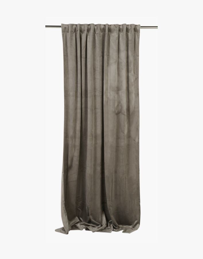 Verho harmaanruskea - 135x240cm 7cm harmaanruskea  - 1