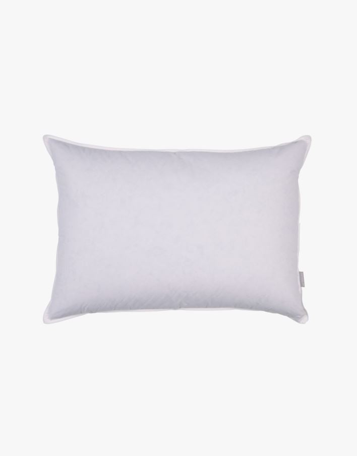 Keskikorkea untuvatyyny valkoinen - 50x60 cm valkoinen - 1