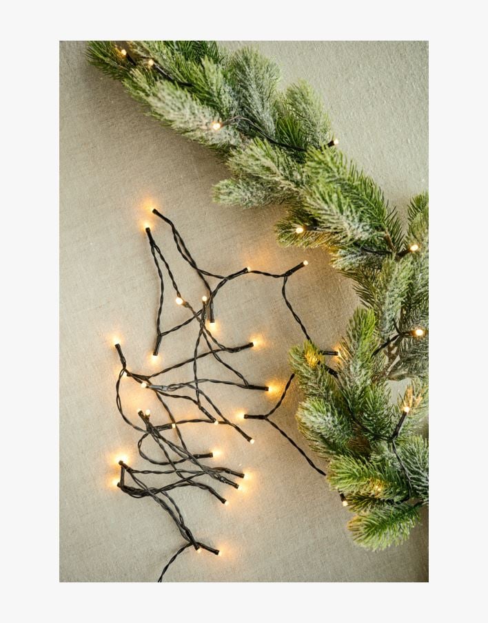 Led-valosarja musta - 390 cm musta - 1