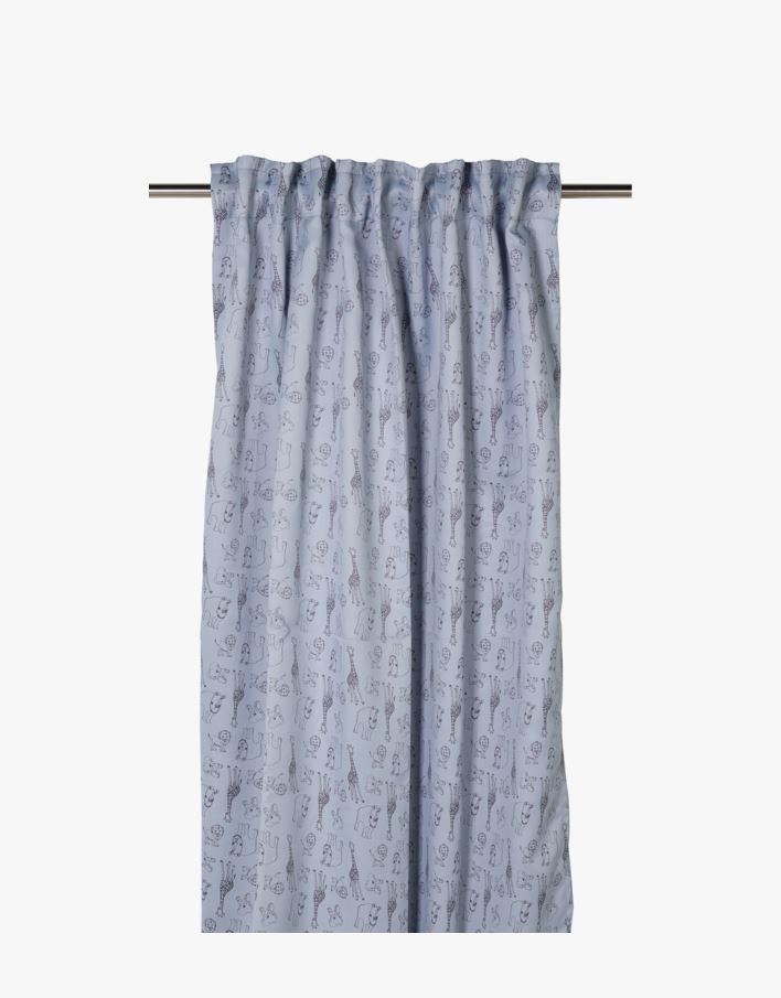 Pimentävä verho vaaleansininen - 140x160 cm vaaleansininen - 1