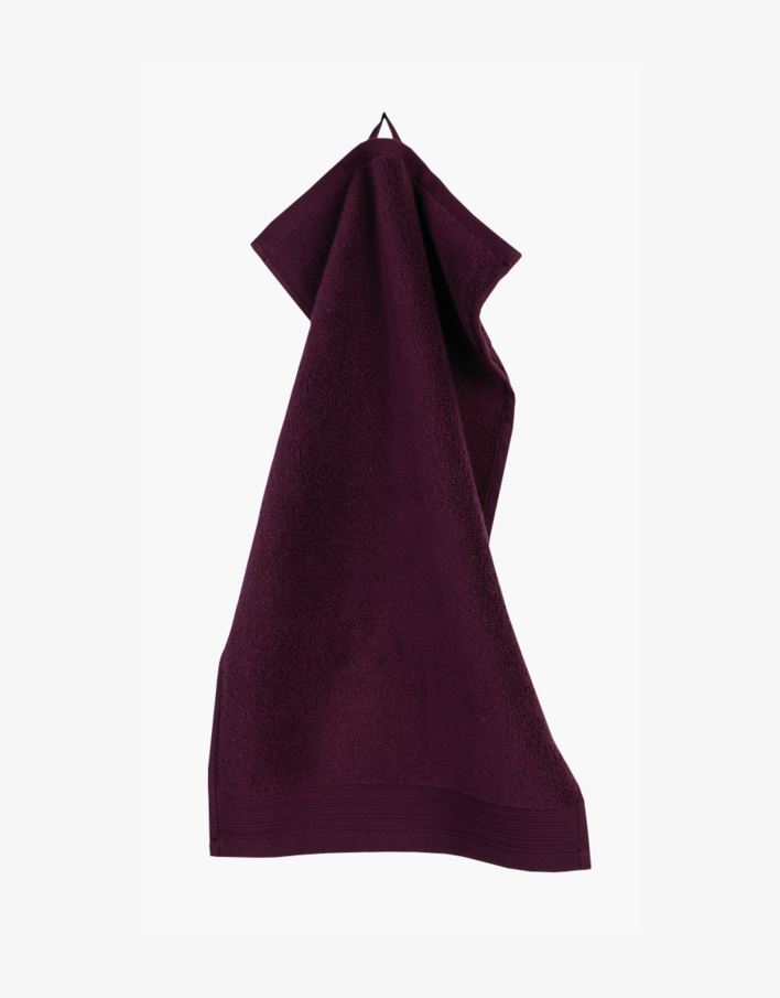 Pyyhe viininpunainen - 30x50 cm viininpunainen - 1