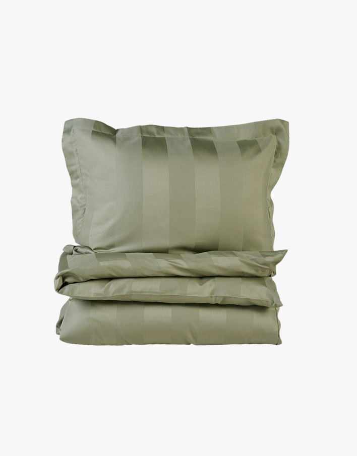 Pussilakanasetti satiinipuuvillaa vaaleanvihreä - 230x220 cm vaaleanvihreä - 1