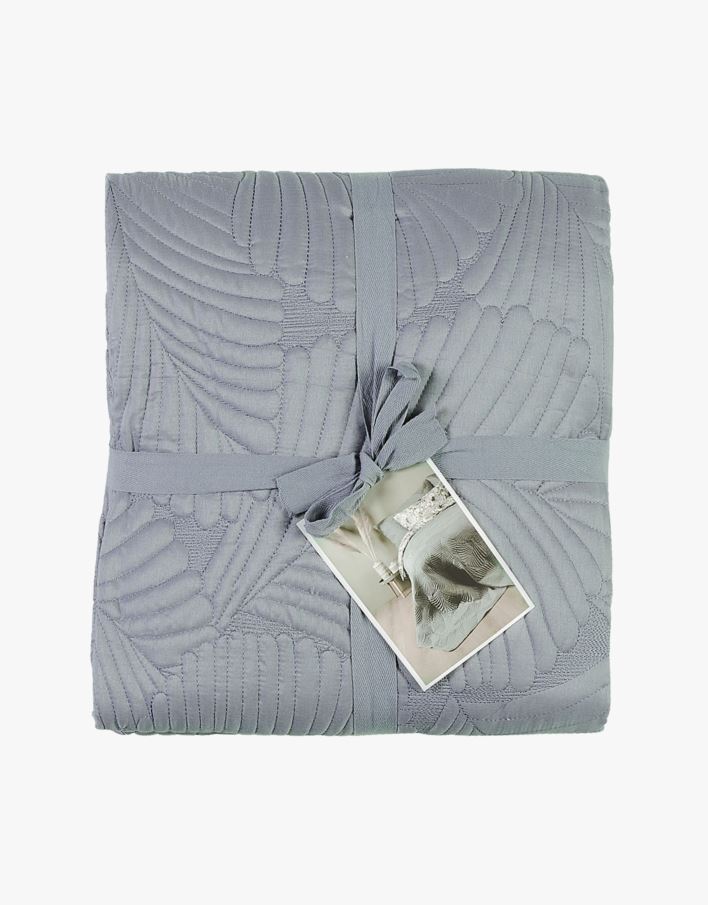 Päiväpeitto harmaasininen - 240x240 cm harmaasininen - 1