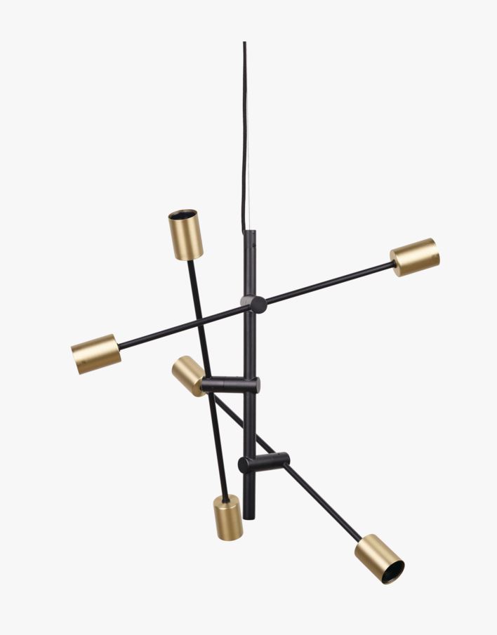 Kattovalaisin musta - 79x55x55 cm musta - 1