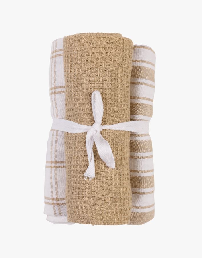 Keittiöpyyhe beige - 50x70 cm beige - 1