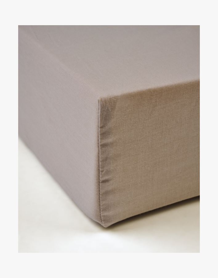 Muotoonommeltu aluslakana hiekka - 120x200 cm hiekka - 1