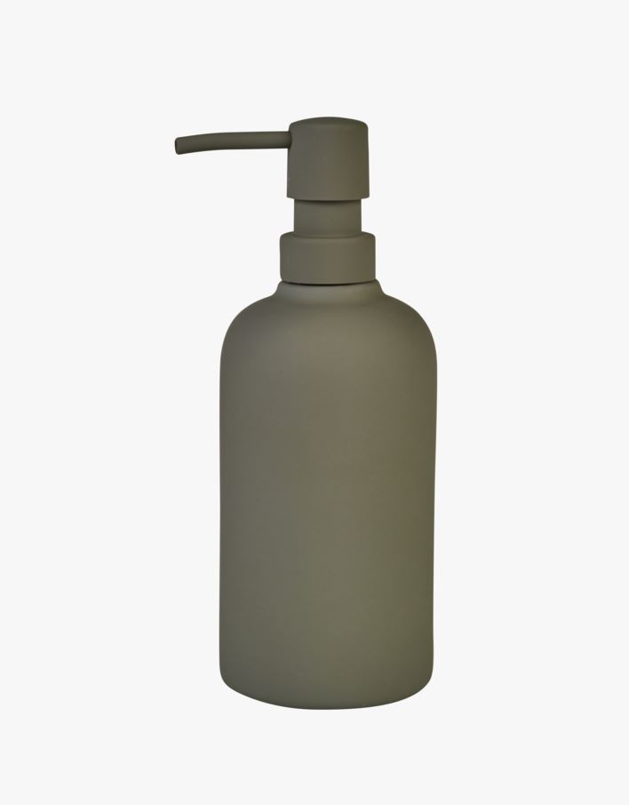 Saippuapumppu oliivinvihreä - 7,6x7,6x15,3 cm oliivinvihreä - 1