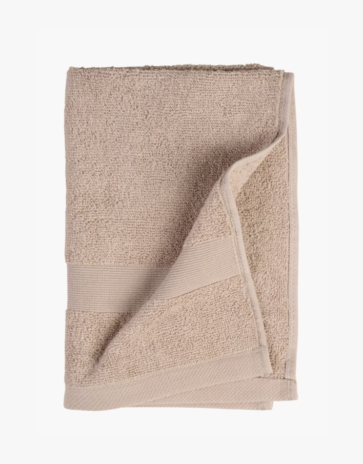 Pyyhe beige - 30x50 cm beige - 1