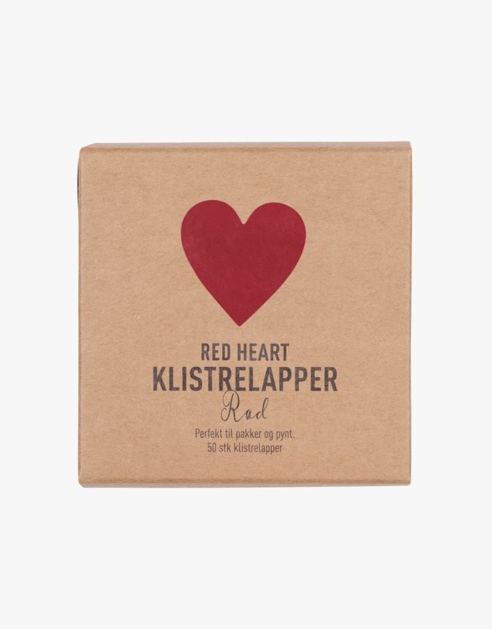 Tarralaput punainen - ø3 cm punainen - 1