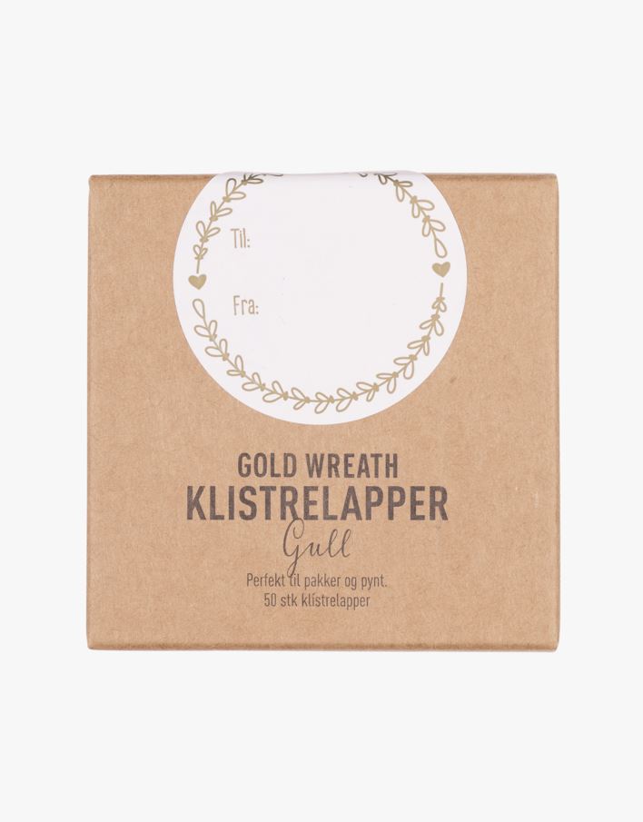 Tarralaput kulta - ø5 cm kulta - 1