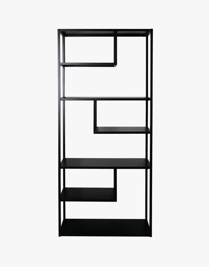 Hylly musta - 85x35x188 cm musta - 1