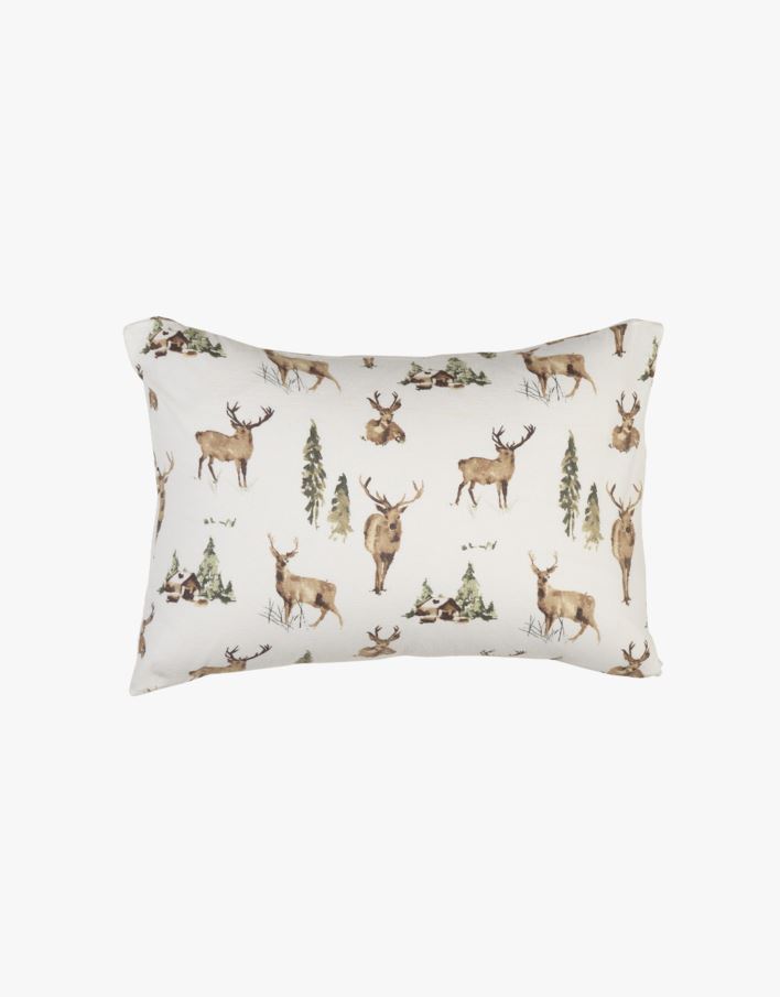 Tyynyliina flanellia moniväri/ruskea - 50x60 cm moniväri/ruskea - 1