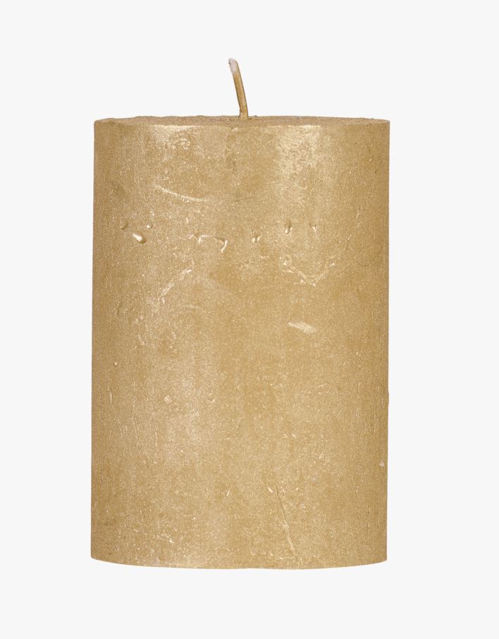 Pöytäkynttilä kulta - 6,8x15 cm kulta - 1