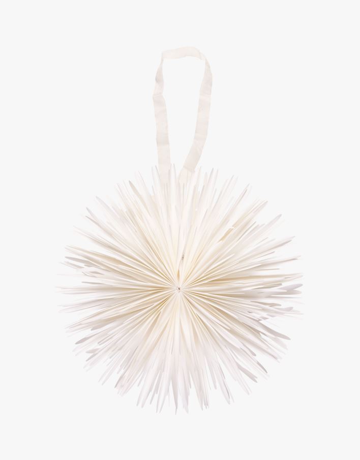 Paperitähti valkoinen - ø50 cm valkoinen - 1