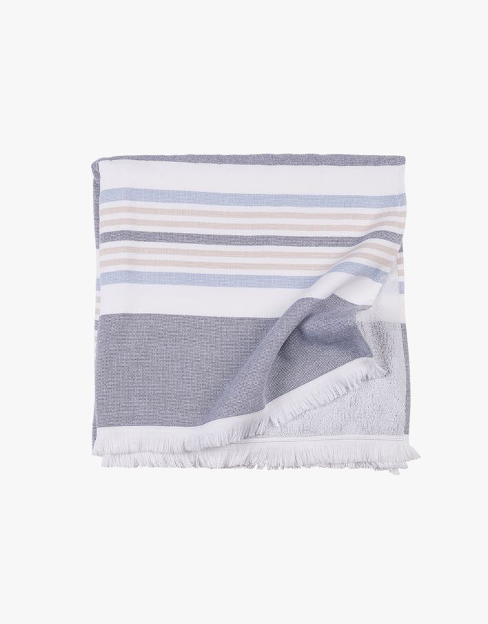 Kylpypyyhe moniväri/sininen - 75x150 cm moniväri/sininen - 1