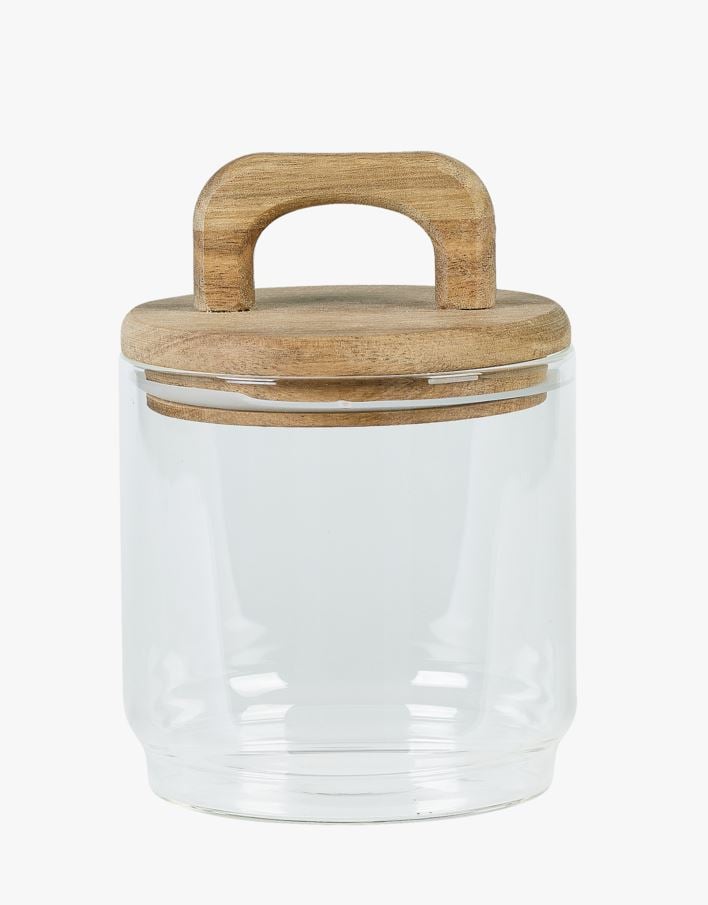 Säilytyspurkki läpikuultava - ø10 x h30,5cm läpikuultava - 1