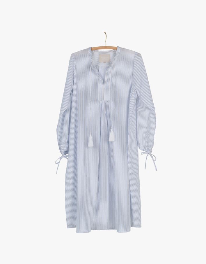 Yöpaita sininen - S/M sininen - 1