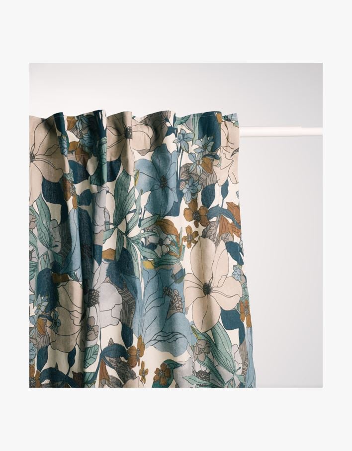 Verho sininen - 140x240 cm sininen - 1