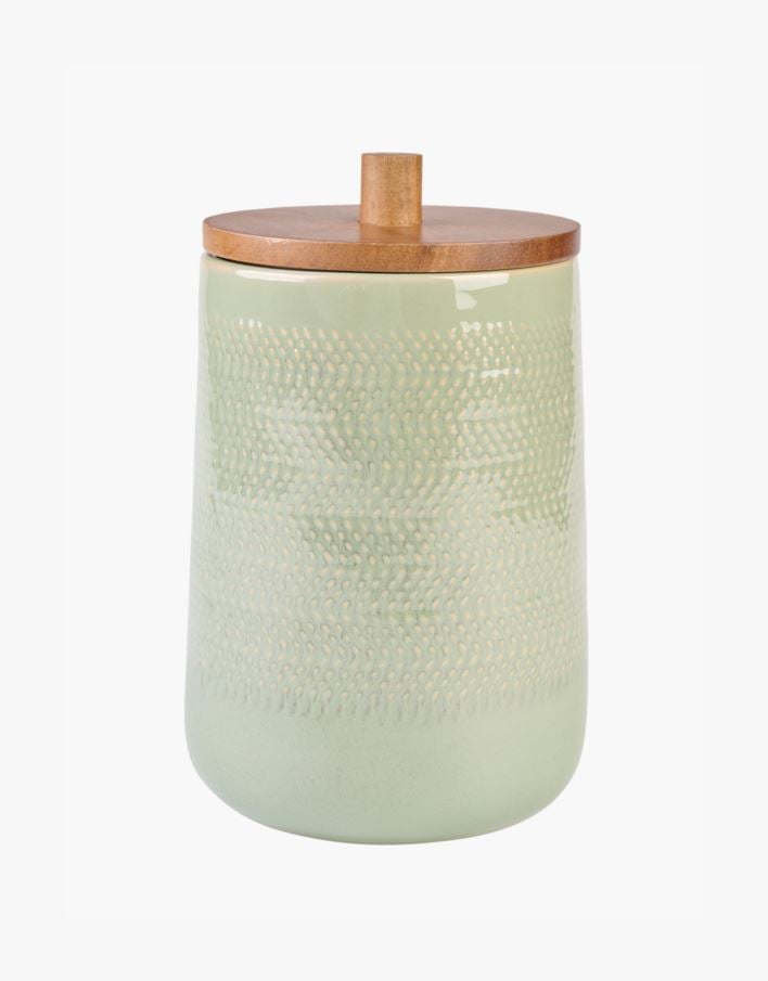 Säilytyspurkki vihreä - 15x15x23,5 cm vihreä - 1